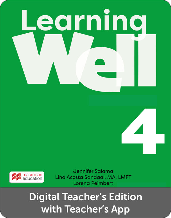 Learning Well Level 4 Digital Teachers Edition with Teachers App