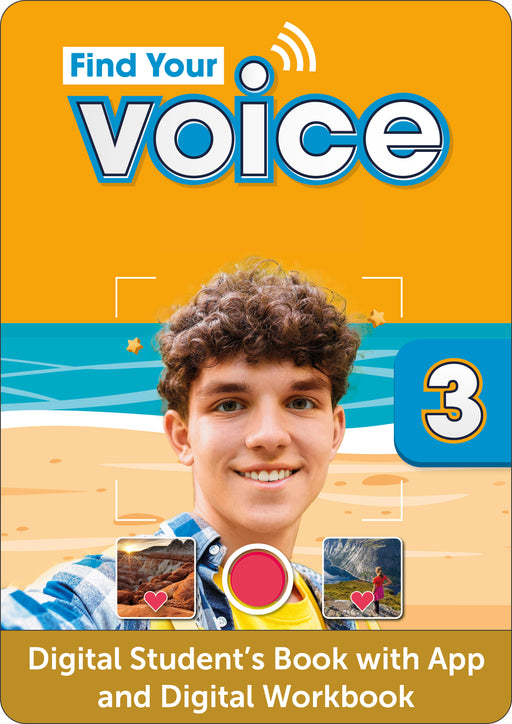 Find Your Voice Level 3 Digital Students Book with App and Digital Workbook