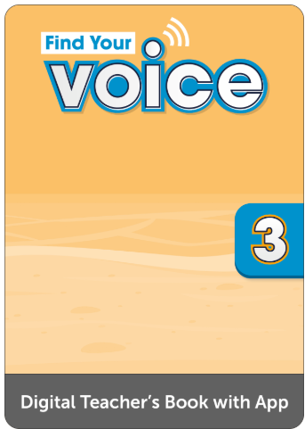 Find Your Voice Level 3 Digital Teachers Book with App