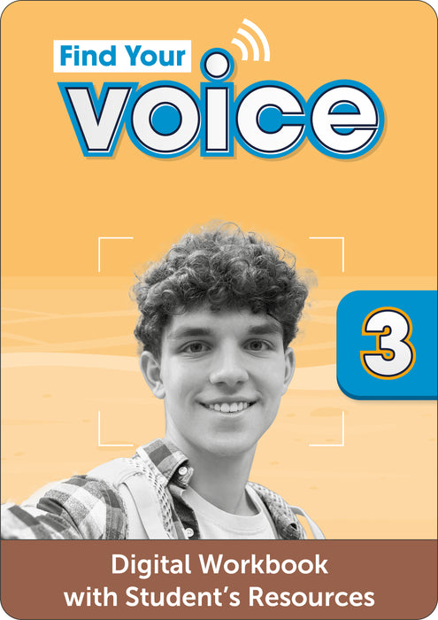 Find Your Voice Level 3 Digital Workbook with Students Resources 