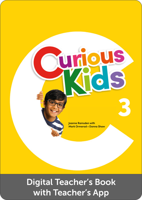 Curious Kids Level 3 Digital Teachers Book with Teachers App