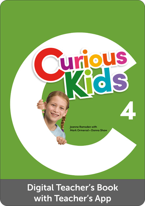 Curious Kids Level 4 Digital Teachers Book with Teachers App