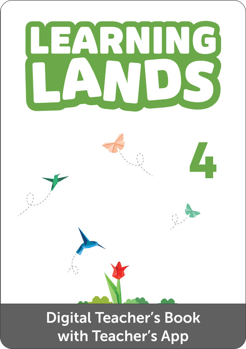 Learning Lands Level 4 Digital Teachers Book with Teachers App