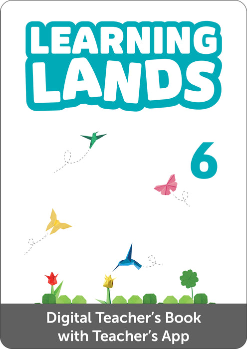 Learning Lands Level 6 Digital Teachers Book with Teachers App