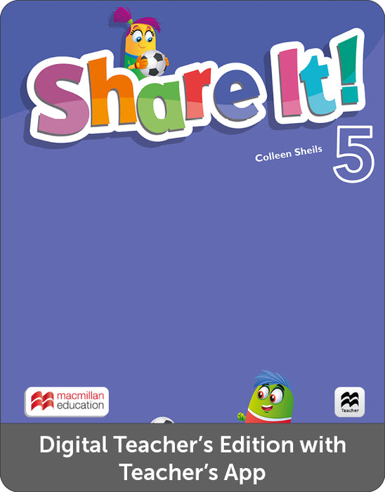 Share It Level 5 Digital Teacher Edition with Teacher App