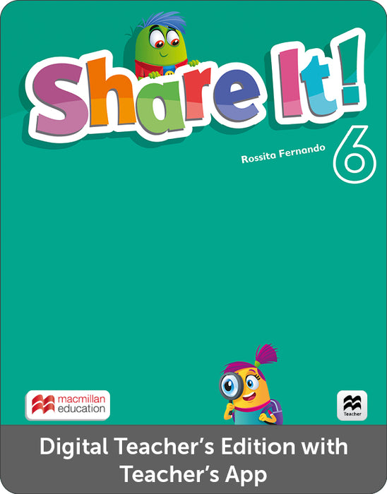 Share It Level 6 Digital Teacher Edition with Teacher App