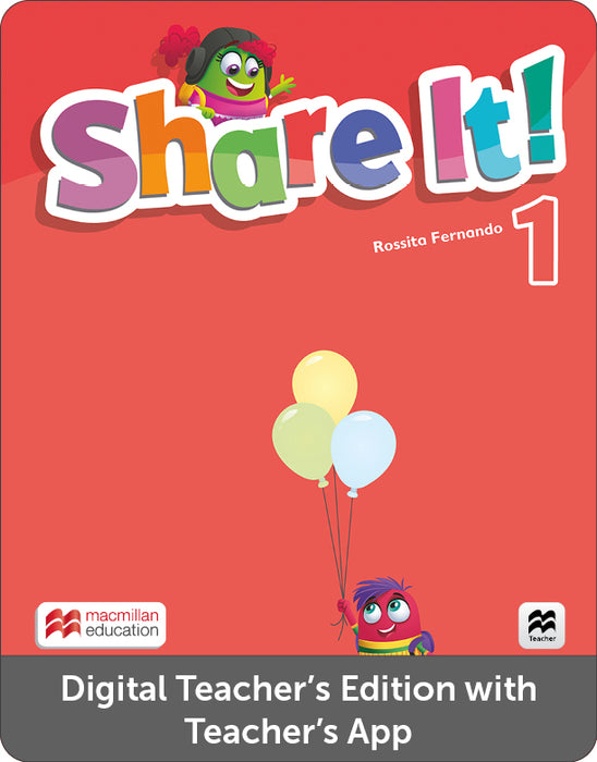 Share It Level 1 Digital Teacher Edition with Teacher App