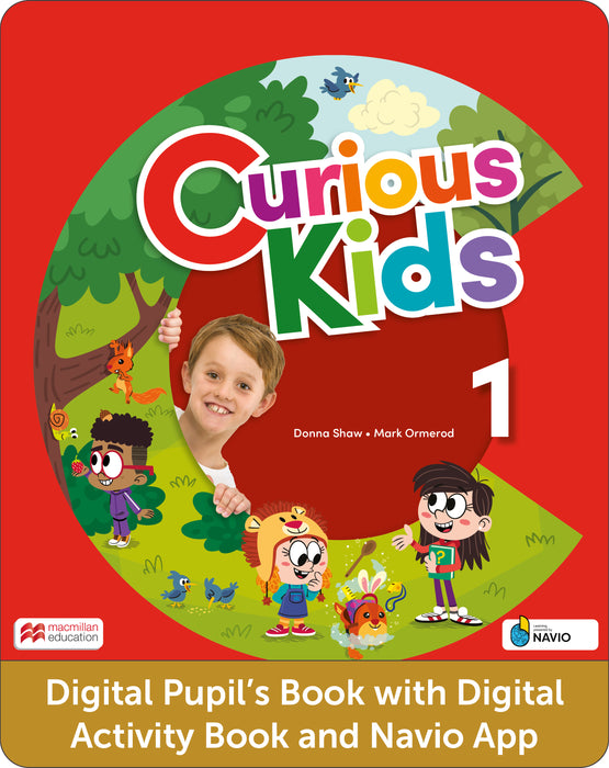 Curious Kids Level 1 Digital Pupils Book and Digital Activity Book with Navio App