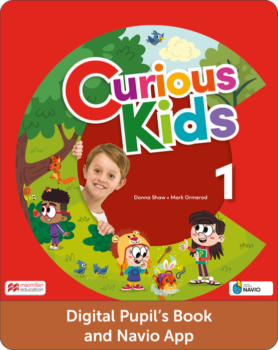 Curious Kids Level 1 Digital Pupils Book and Navio App