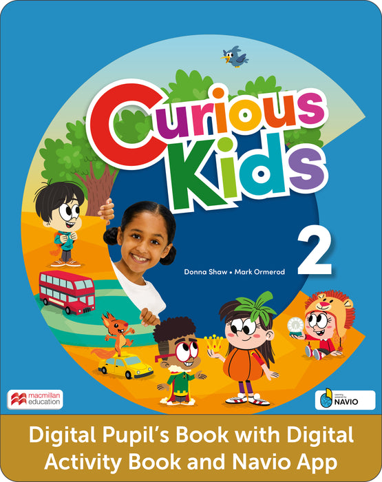 Curious Kids Level 2 Digital Pupils Book and Digital Activity Book with Navio App