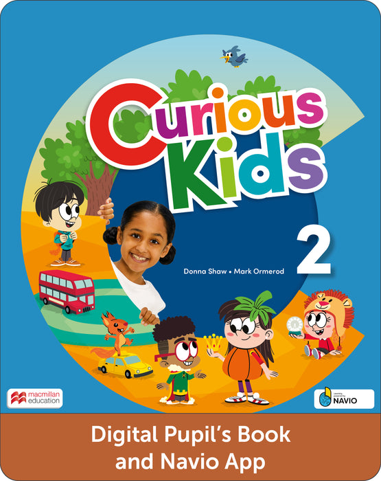 Curious Kids Level 2 Digital Pupils Book and Navio App