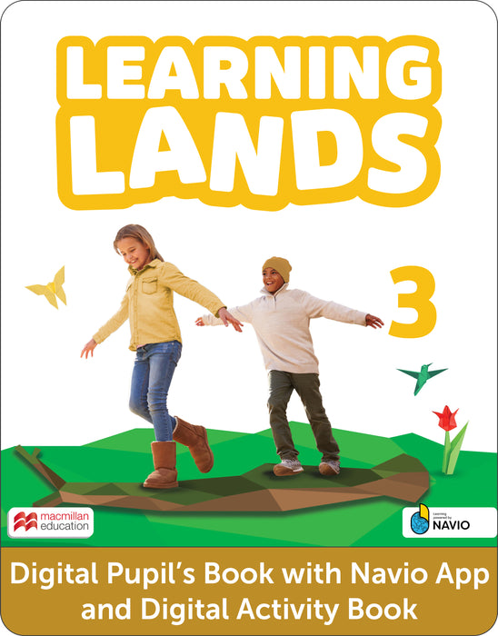 Learning Lands Level 3 Digital Pupils Book and Digital Activity Book with Navio App