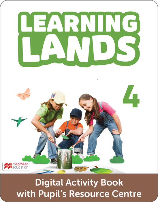 Learning Lands Level 4 Digital Activity Book with Pupils Resource Centre