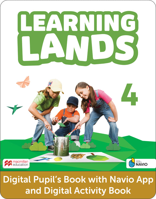 Learning Lands Level 4 Digital Pupils Book and Digital Activity Book with Navio App