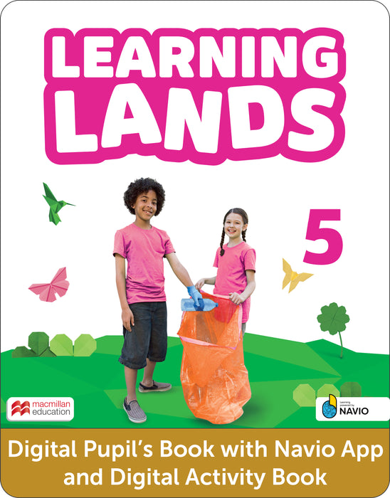 Learning Lands Level 5 Digital Pupils Book and Digital Activity Book with Navio App