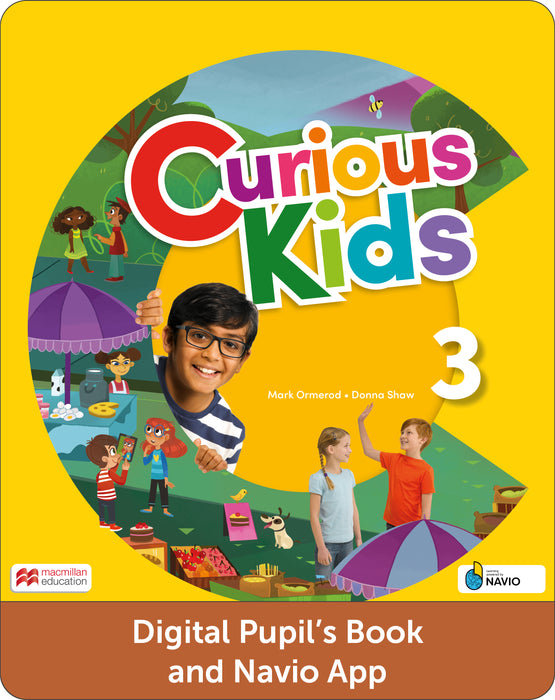 Curious Kids Level 3 Digital Pupils Book and Navio App