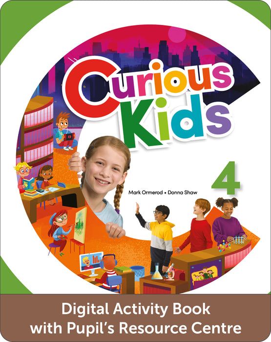 Curious Kids Level 4 Digital Activity Book with Pupils Resource Centre