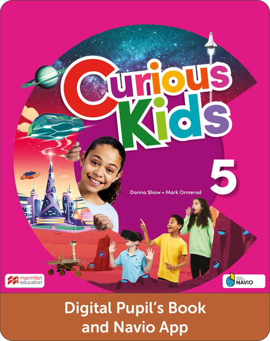 Curious Kids Level 5 Digital Pupils Book and Navio App