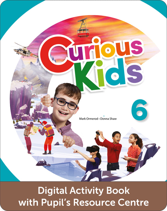 Curious Kids Level 6 Digital Activity Book with Pupils Resource Centre