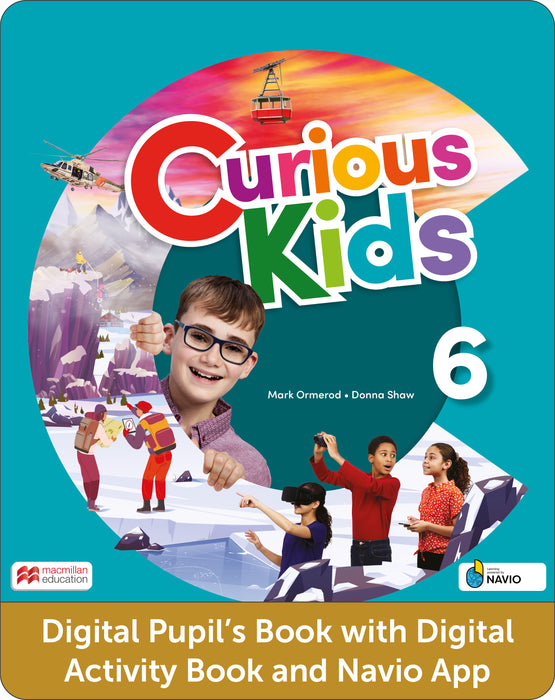 Curious Kids Level 6 Digital Pupils Book and Digital Activity Book with Navio App