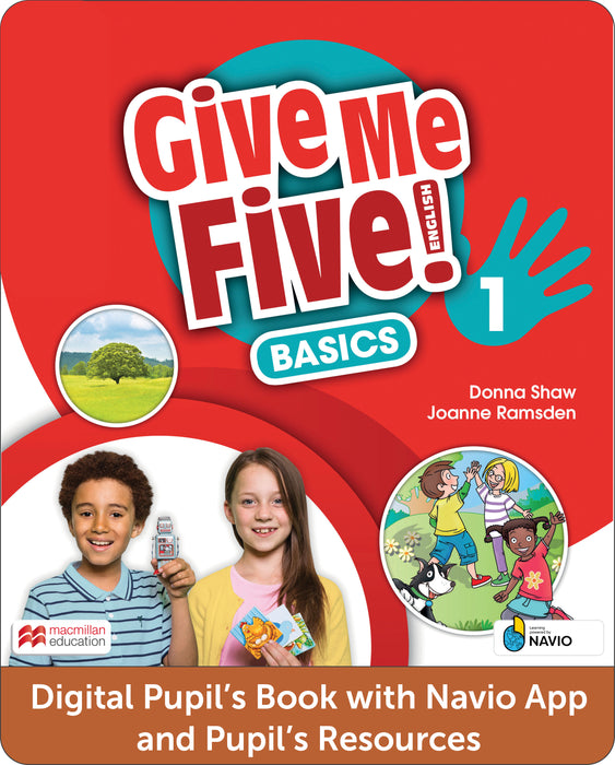 Give Me Five Level 1 Basics Digital Pupils Book with Navio App and Pupils Resources