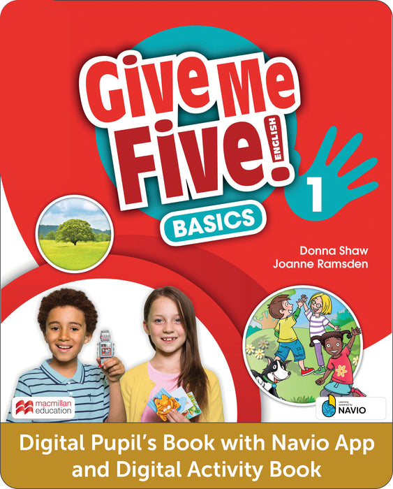 Give Me Five Level 1 Basics Digital Pupils Book and Digital Activity Book with Navio App