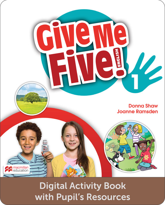 Give Me Five Level 1 Digital Activity Book with Pupils Resources