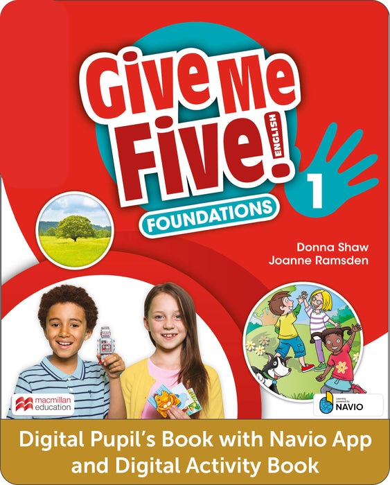 Give Me Five Level 1 Foundations Digital Pupils Book and Digital Activity Book with Navio App