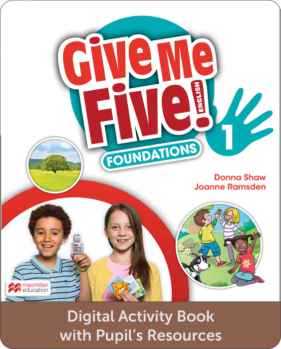 Give Me Five Level 1 Foundations Digital Activity Book with Pupils Resources