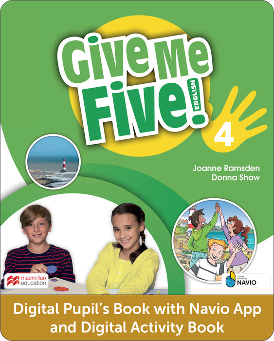 Give Me Five Level 4 Digital Pupils Book and Digital Activity Book with Navio App