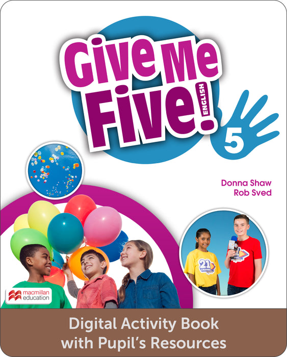 Give Me Five Level 5 Digital Activity Book with Pupils Resources