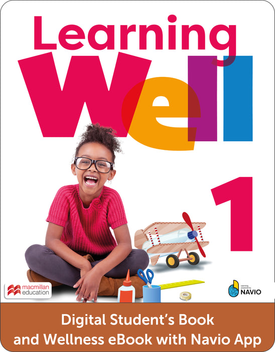 Learning Well Level 1 Digital Students Book and Wellness eBook with Navio App