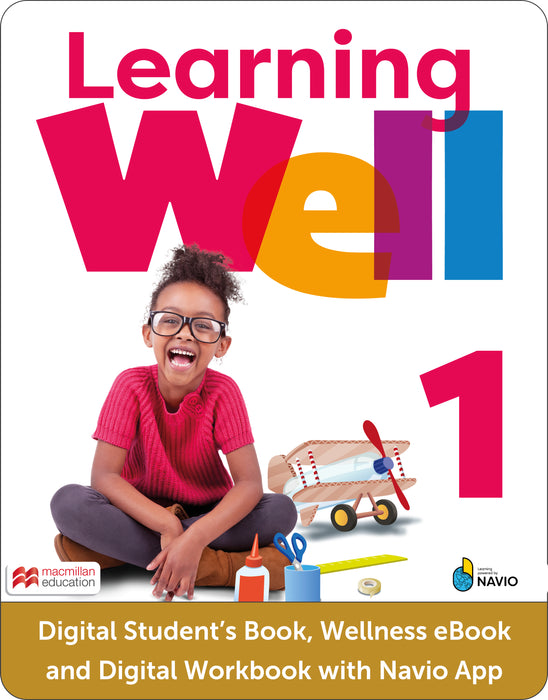 Learning Well Level 1 Digital Students Book Wellness eBook and Digital Workbook with Navio App