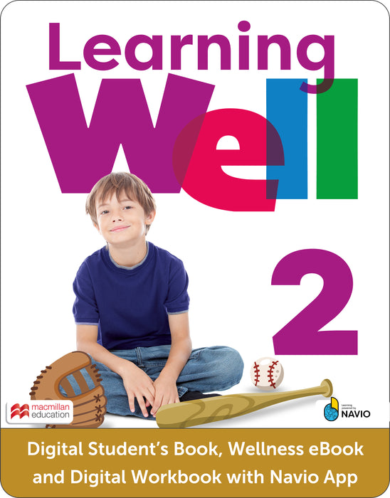 Learning Well Level 2 Digital Students Book Wellness eBook and Digital Workbook with Navio App