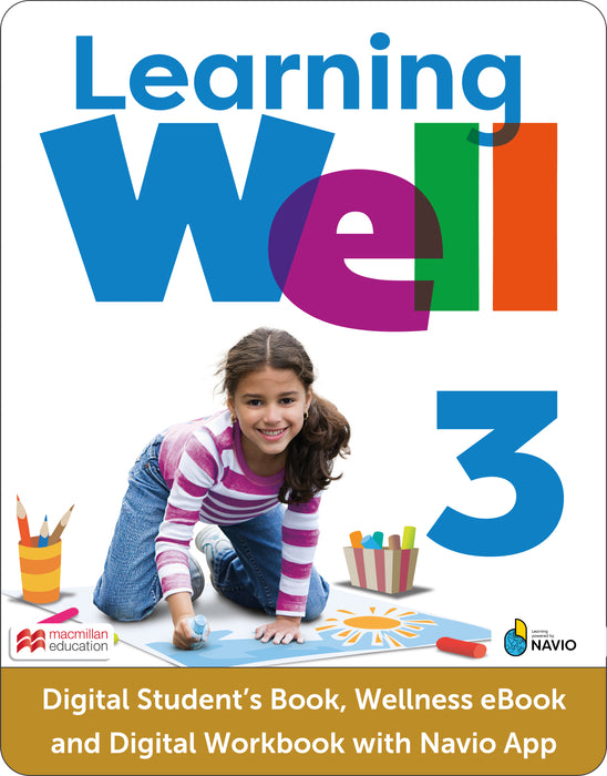 Learning Well Level 3 Digital Students Book Wellness eBook and Digital Workbook with Navio App