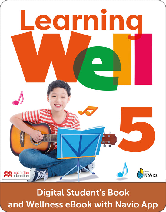 Learning Well Level 5 Digital Students Book and Wellness eBook with Navio App