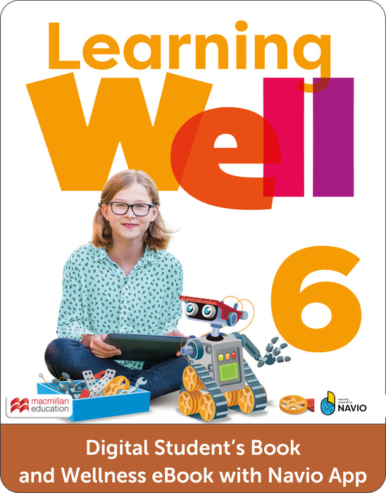 Learning Well Level 6 Digital Students Book and Wellness eBook with Navio App