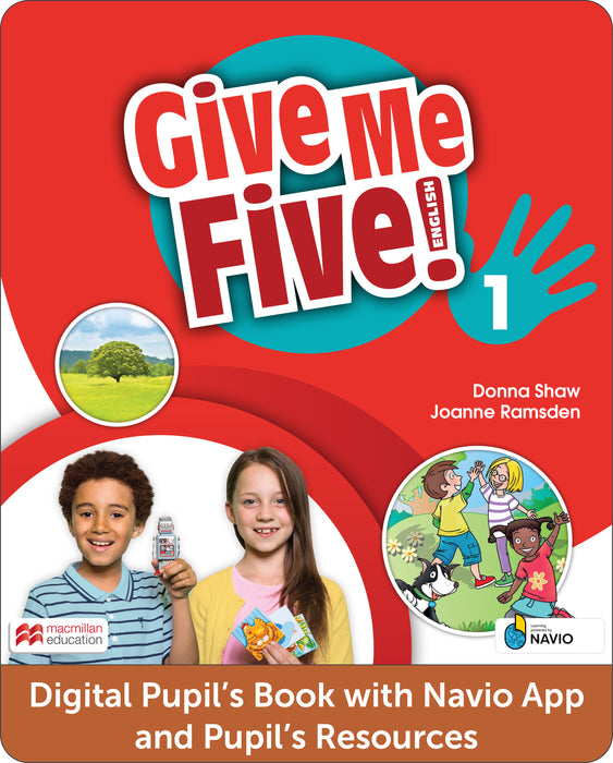 Give Me Five Level 1 Digital Pupils Book with Navio App and Pupils Resources