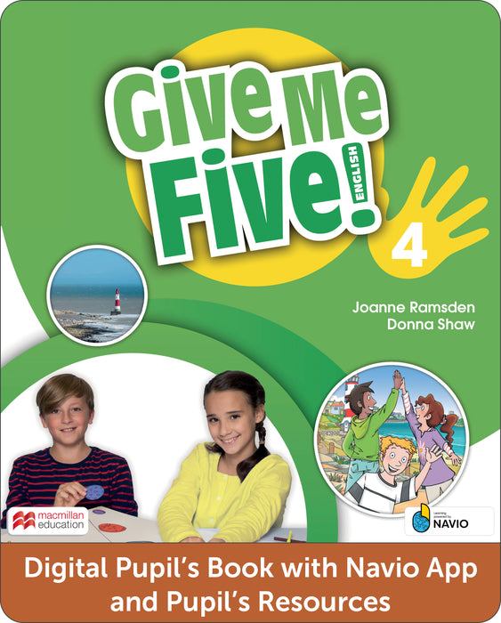 Give Me Five Level 4 Digital Pupils Book with Navio App and Pupils Resources