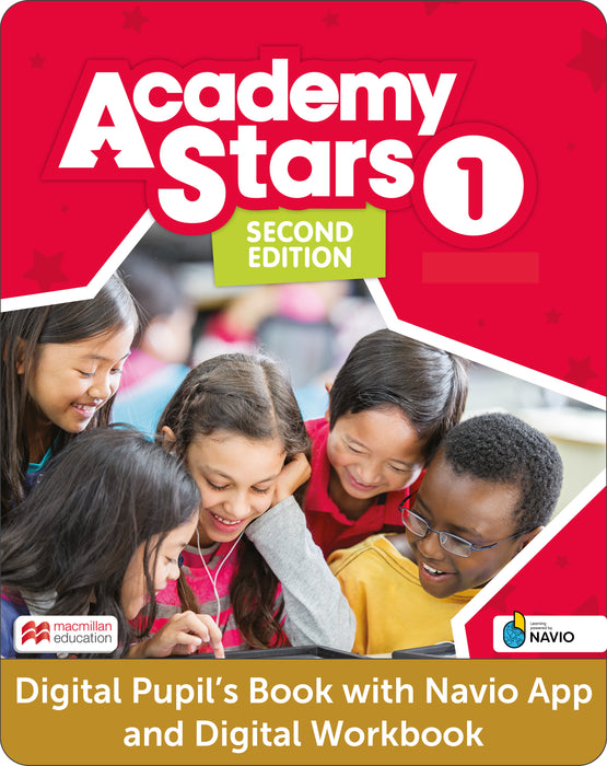 Academy Stars Second Edition Level 1 Digital Pupils Book and Digital Workbook with Navio App