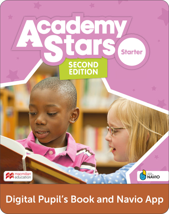 Academy Stars Second Edition Starter Level Digital Pupils Book and Navio App