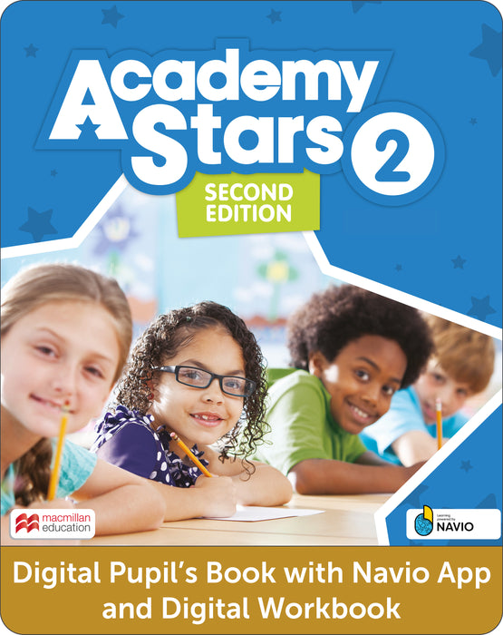 Academy Stars Second Edition Level 2 Digital Pupils Book and Digital Workbook with Navio App