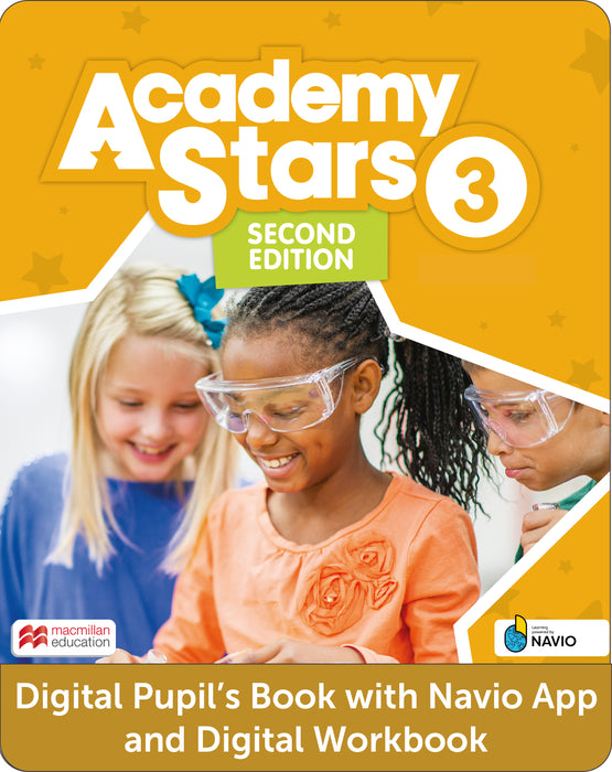 Academy Stars Second Edition Level 3 Digital Pupils Book and Digital Workbook with Navio App