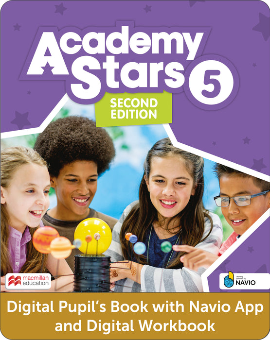 Academy Stars Second Edition Level 5 Digital Pupils Book and Digital Workbook with Navio App