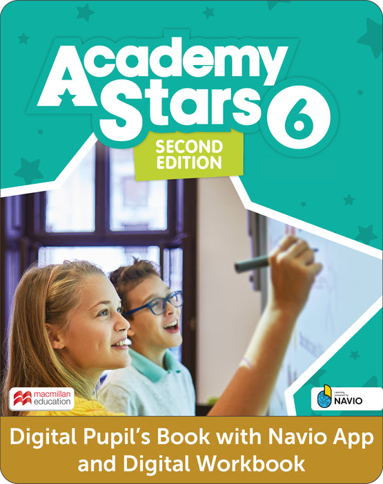 Academy Stars Second Edition Level 6 Digital Pupils Book and Digital Workbook with Navio App