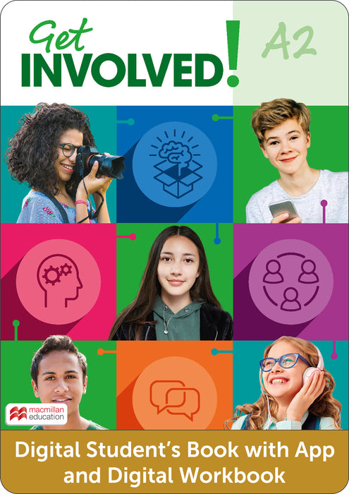 Get Involved A2 Digital Students Book with App and Digital Workbook