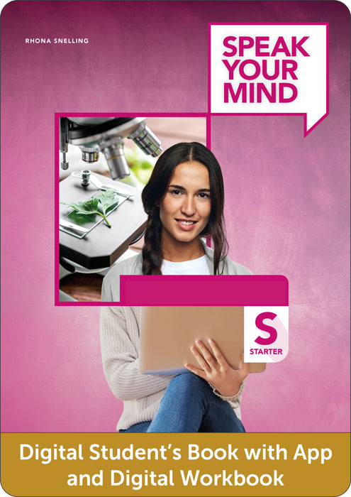 Speak Your Mind Starter Level Digital Students Book and Digital Workbook with App