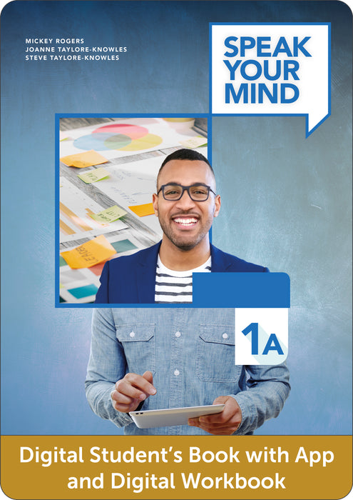 Speak Your Mind Level 1A Digital Students Book and Digital Workbook with App