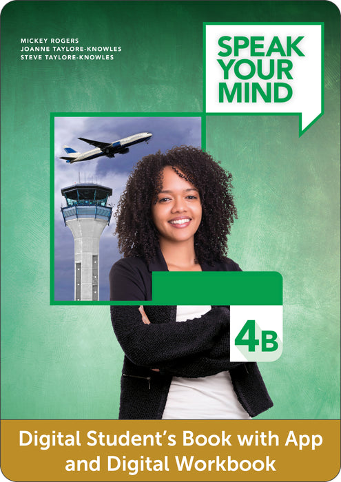 Speak Your Mind Level 4B Digital Students Book and Digital Workbook with App