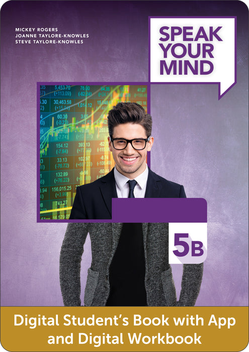 Speak Your Mind Level 5B Digital Students Book and Digital Workbook with App